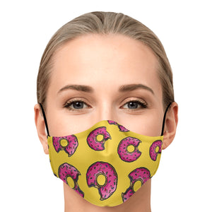 simpson donut face mask