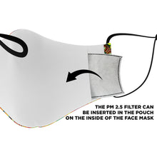 Load image into Gallery viewer, psychedelic face cover
