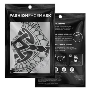 Maori Teeth Face Cover