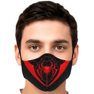 spidey black red