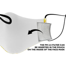 Load image into Gallery viewer, lemon pattern face cover
