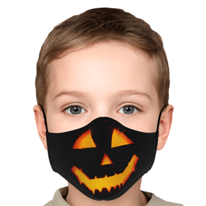 Pumpkin Face Cover