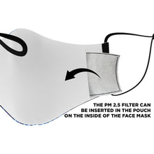 Load image into Gallery viewer, Blue Monster Face cover
