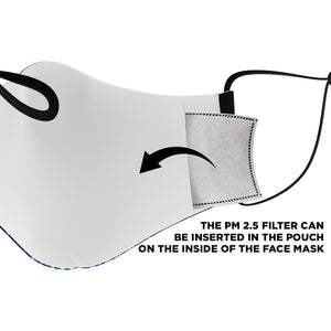 Blue Monster Face cover