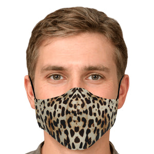 leopard face cover