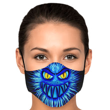 Load image into Gallery viewer, Blue Monster Face cover
