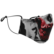 Load image into Gallery viewer, Red Zombie Face Cover
