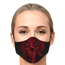 Load image into Gallery viewer, Red face mask
