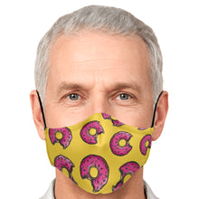 Load image into Gallery viewer, simpson donut face mask
