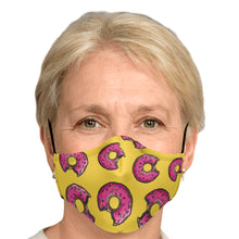 Load image into Gallery viewer, simpson donut face mask
