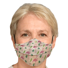 Load image into Gallery viewer, flamingo pattern face cover
