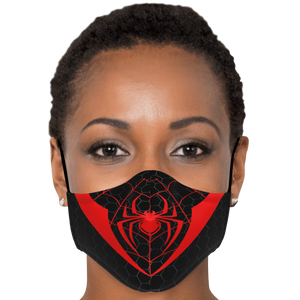 spidey black red