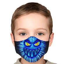 Load image into Gallery viewer, Blue Monster Face cover
