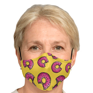 simpson donut face mask