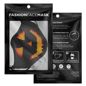 Pumpkin Face Cover