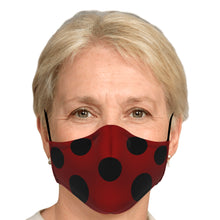Load image into Gallery viewer, Lady Bug Face Cover
