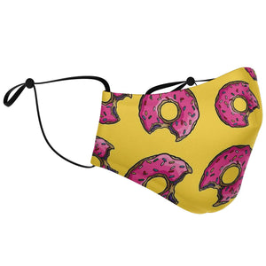 simpson donut face mask