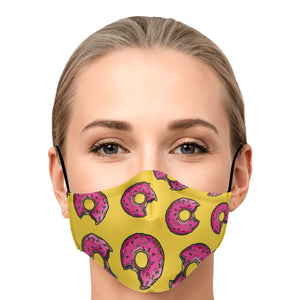 simpson donut face mask