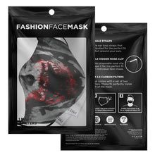 Load image into Gallery viewer, Red Zombie Face Cover
