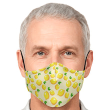 Load image into Gallery viewer, lemon pattern face cover
