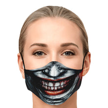 Load image into Gallery viewer, Joker Smile Face Mask
