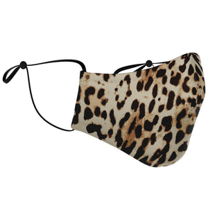 leopard face cover