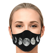 Load image into Gallery viewer, Moon Cycle Face Cover
