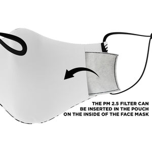 Maori Round Tribal Face Cover