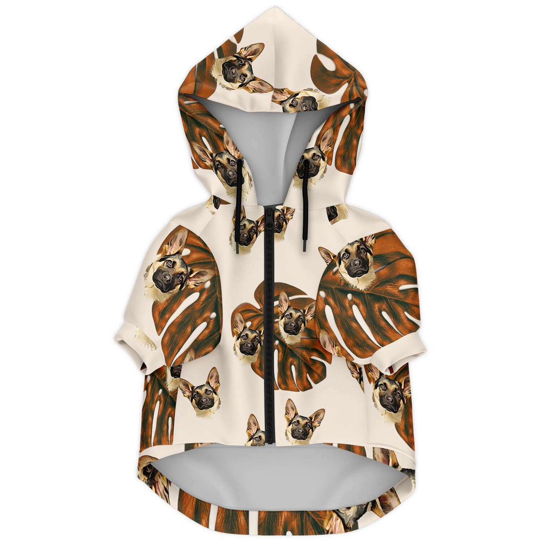 Pawky Zip-up Dog Hoodie