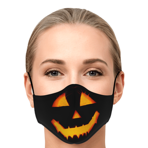 Pumpkin Face Cover