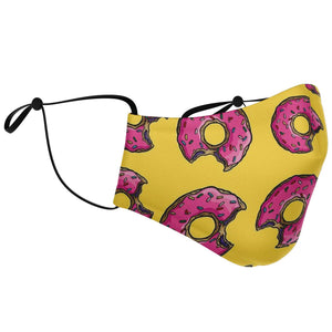 simpson donut face mask
