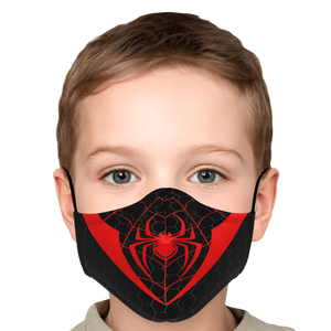 spidey black red