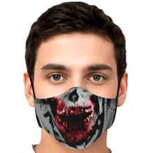 Load image into Gallery viewer, Red Zombie Face Cover
