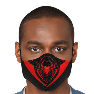 spidey black red