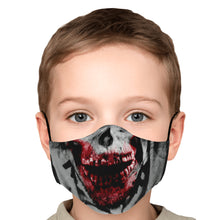 Load image into Gallery viewer, Red Zombie Face Cover

