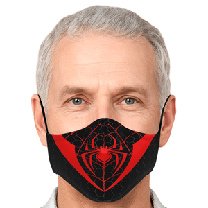 spidey black red