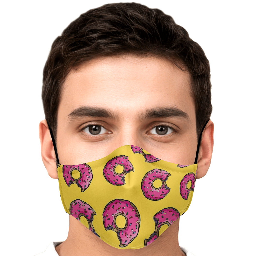 simpson donut face mask