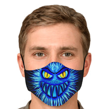 Load image into Gallery viewer, Blue Monster Face cover

