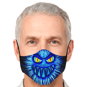 Blue Monster Face cover