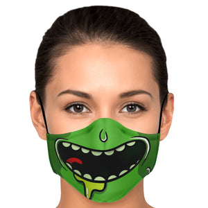 Pickle Rick Face Cover