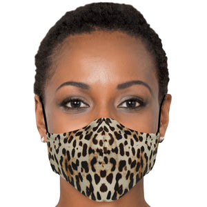 leopard face cover