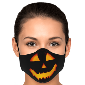 Pumpkin Face Cover
