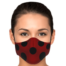 Load image into Gallery viewer, Lady Bug Face Cover
