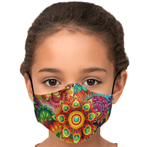 psychedelic face cover