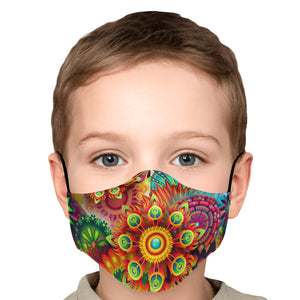 psychedelic face cover