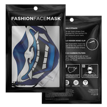 Load image into Gallery viewer, Blue Spirit avatar face cover
