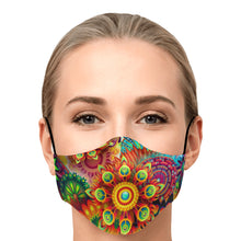 Load image into Gallery viewer, psychedelic face cover
