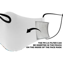 Load image into Gallery viewer, brain lobe face cover
