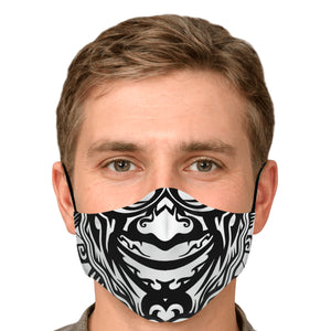Maori Round Tribal Face Cover