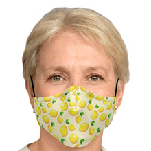 Load image into Gallery viewer, lemon pattern face cover
